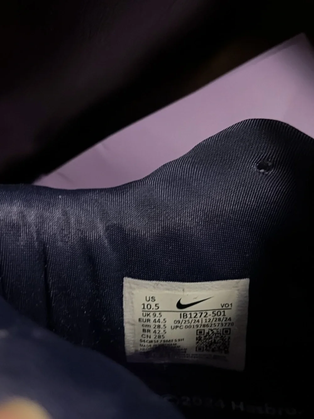 Nike Monopoly Zoom Lebron NXXT Gen Basketball shoes in Persian violet